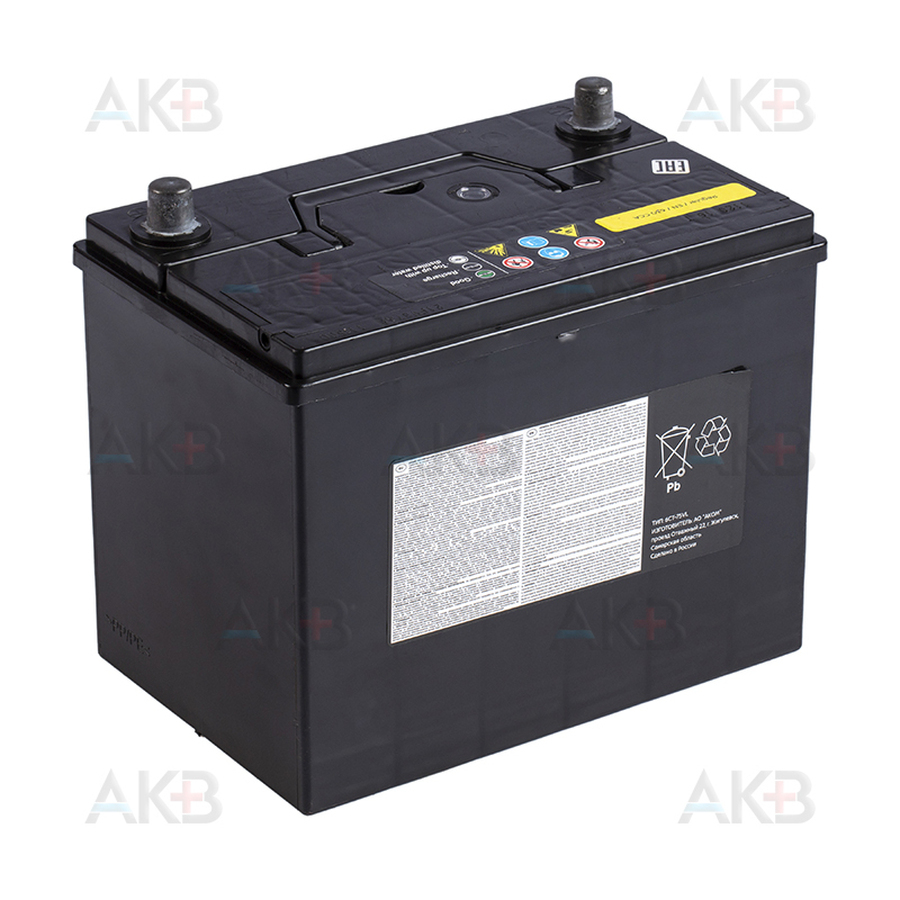 Автомобильный аккумулятор Nissan 75 Ач 600A обр. пол. (260x173x225) KR241-65E07-NY