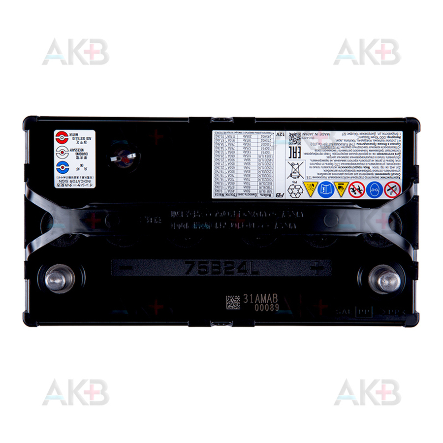 Автомобильный аккумулятор FB Altica Premium 75B24L 60 Ач 570A (238x129x225) обр. пол.