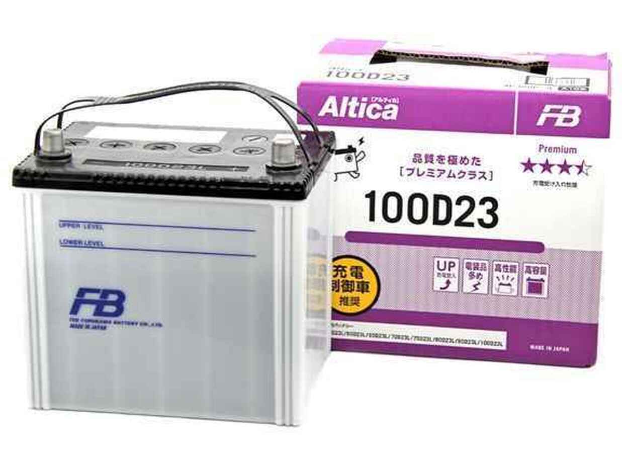 Автомобильный аккумулятор FB Altica Premium 100D23R 75 Ач 700A (232x173x225) прям. пол.