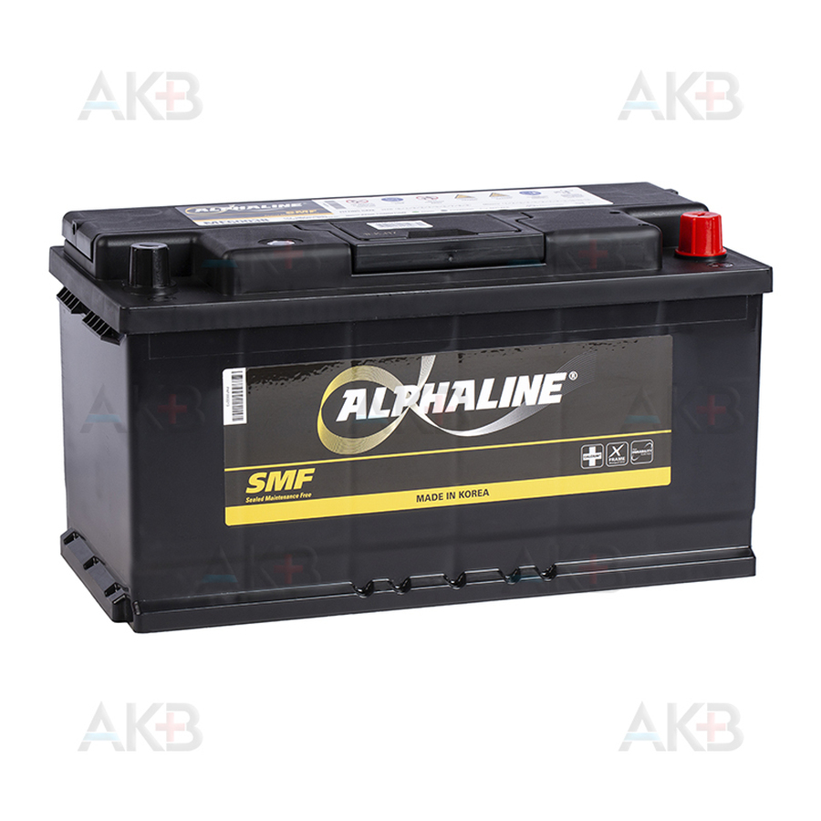 Автомобильный аккумулятор Alphaline Standard 60038 12V 100Ah 850A (353x175x190) 100.0 L5 обр.