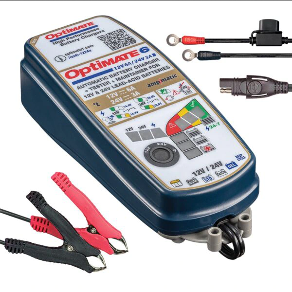 Зарядное устройство Optimate 6 12/24 Gold (12V - 3A, 24V-3A) TM380