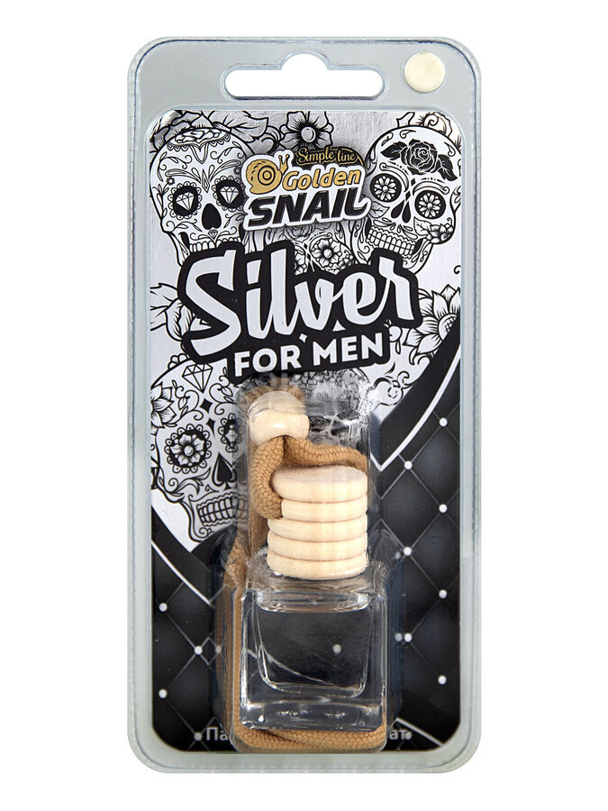 Ароматизатор GOLDEN SNAIL BRILLIANT, Silver GS 6187