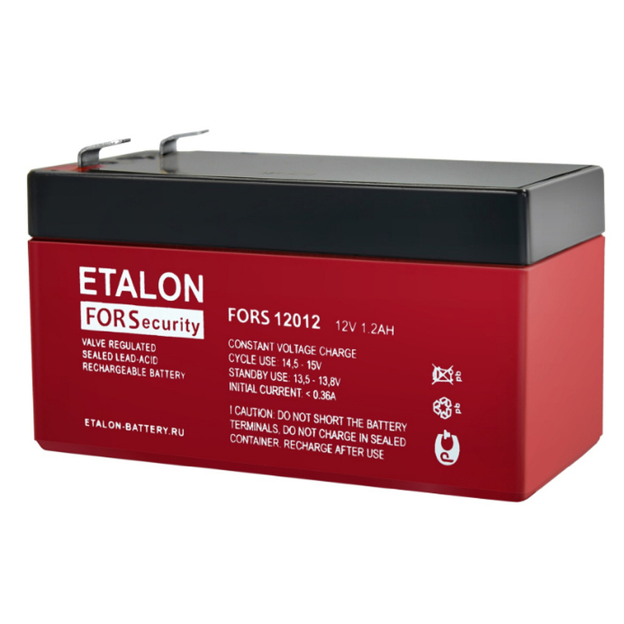 Аккумуляторная батарея ETALON FORS 12012 12V 1.2Ач (97x43x52)