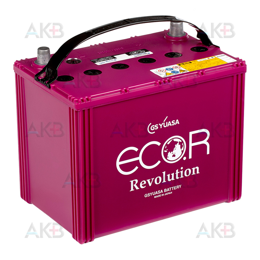 Автомобильный аккумулятор GS Yuasa ER-110D26R S-95R (80L 760A 260x173x227) ECO.R Revolution Star-Stop