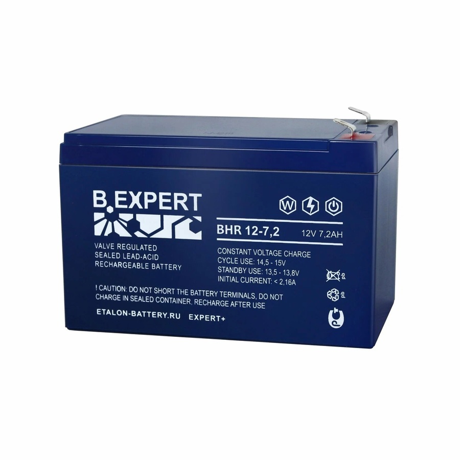Аккумуляторная батарея B.EXPERT BHR 12-7.2  |  12V 7.2Ah (151x65x94)