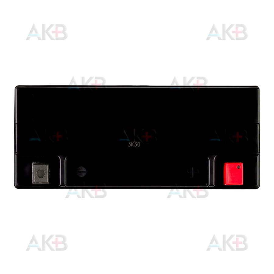 Мото аккумулятор Uplus EB24-3 12V 21Ah 330А обр.пол. (205x87x162) Super Start AGM