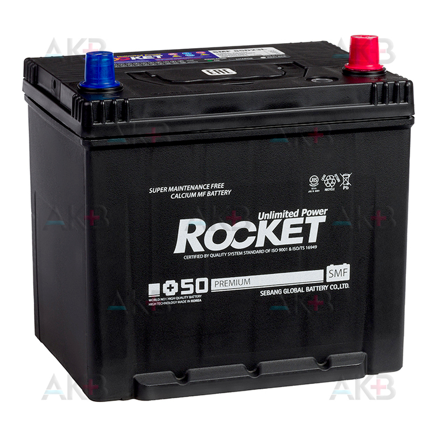 Автомобильный аккумулятор Rocket 85D23L 70Ah 630A (232x175x225) обр. пол.