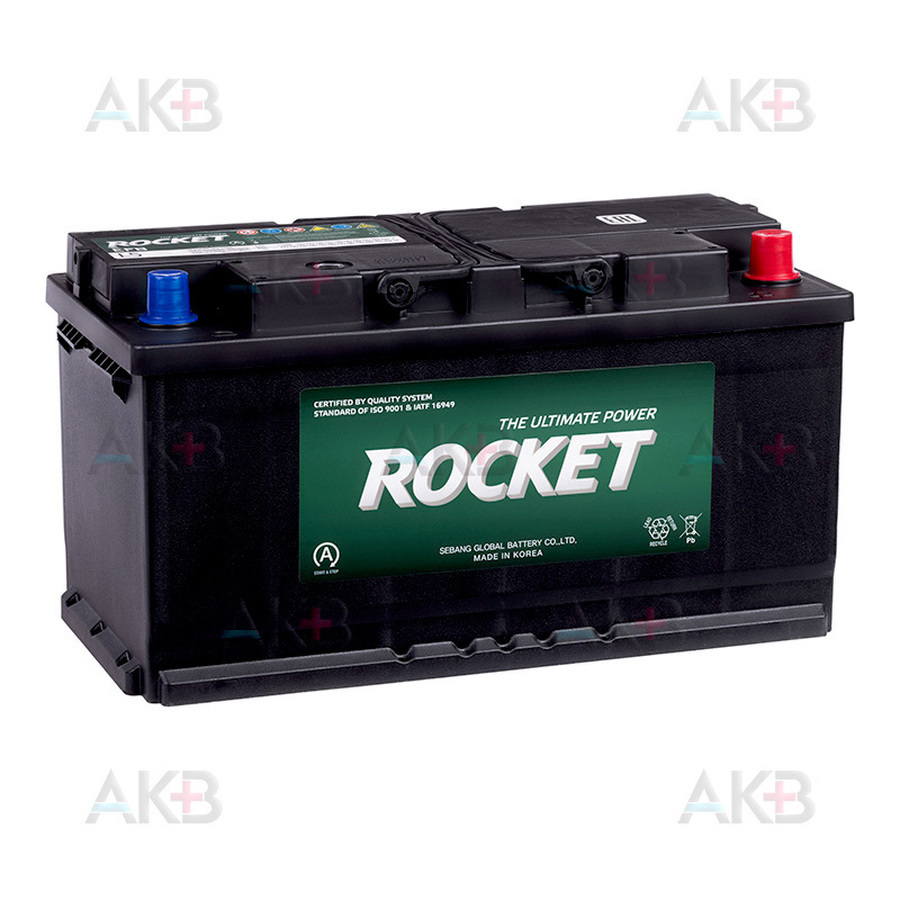 Автомобильный аккумулятор Rocket EFB L5 95 Ah 850A обр. пол. (353x175x190)