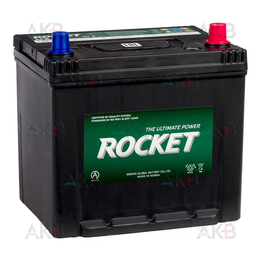Автомобильный аккумулятор Rocket EFB Q85L 65Ah 680A обр. пол. (232x175x225)