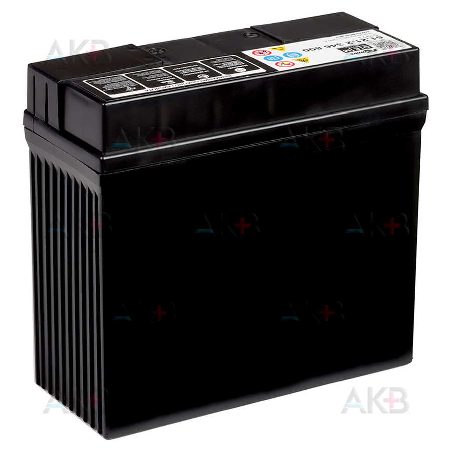 Мото аккумулятор RDrive OEM AGM 51913 12V 20Ah 250А обр. пол. (185x80x170) 61.21-2 346 800 BMW