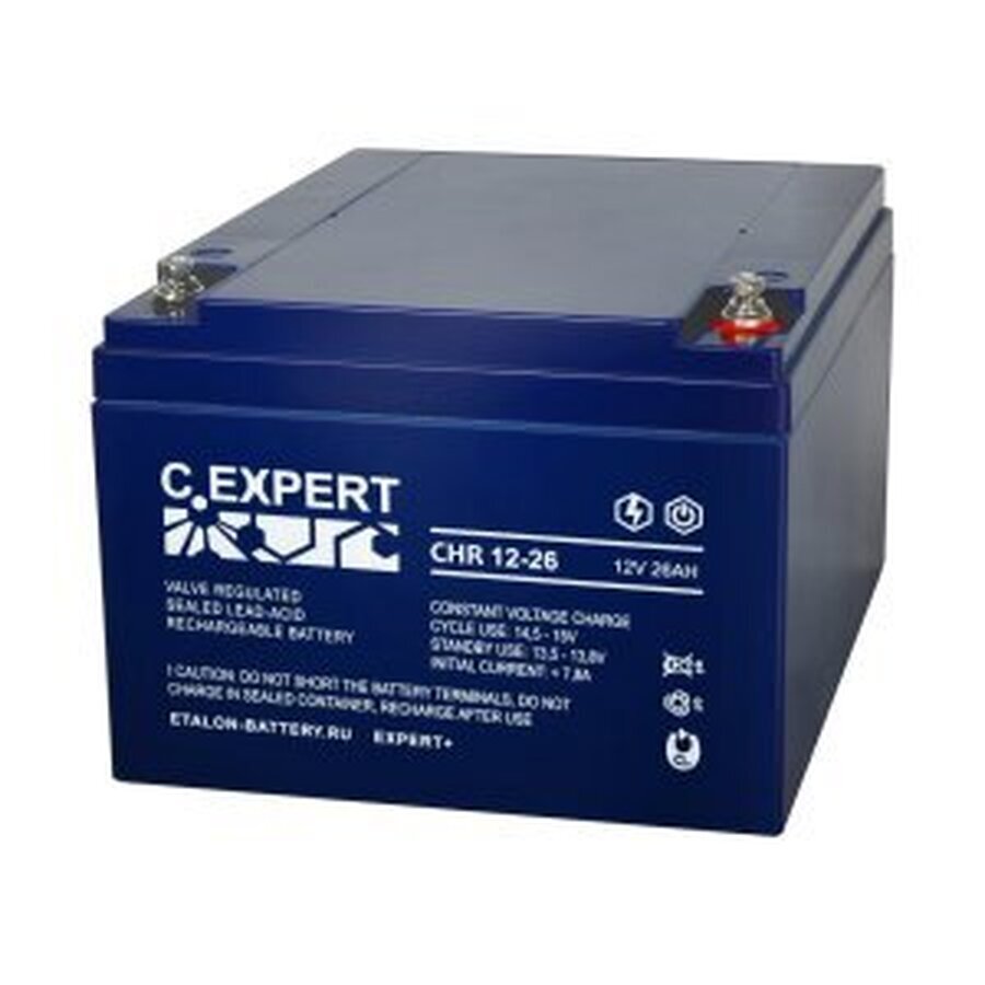 Аккумуляторная батарея С.EXPERT CHR 1226, 12V 26Ah (166x175x125)