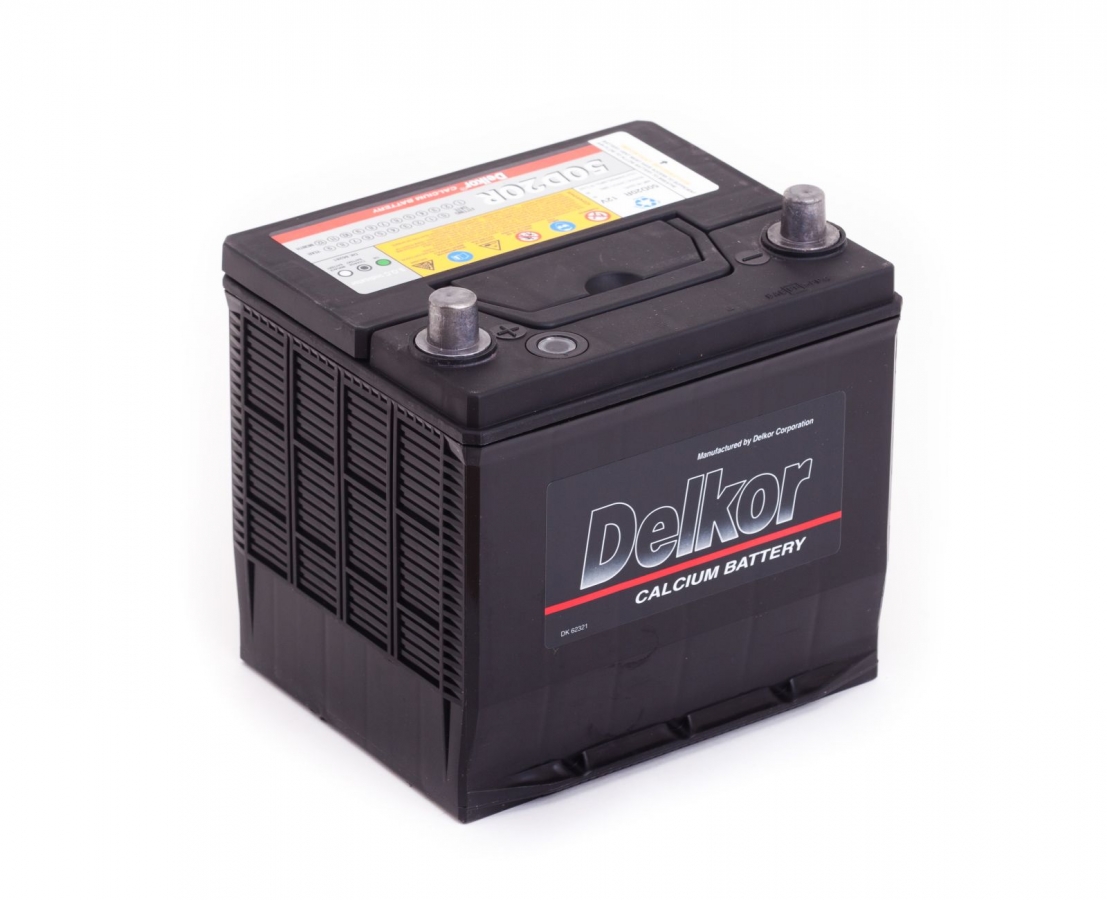 Автомобильный аккумулятор Delkor 50D20R (60L 525А 208x173x207)