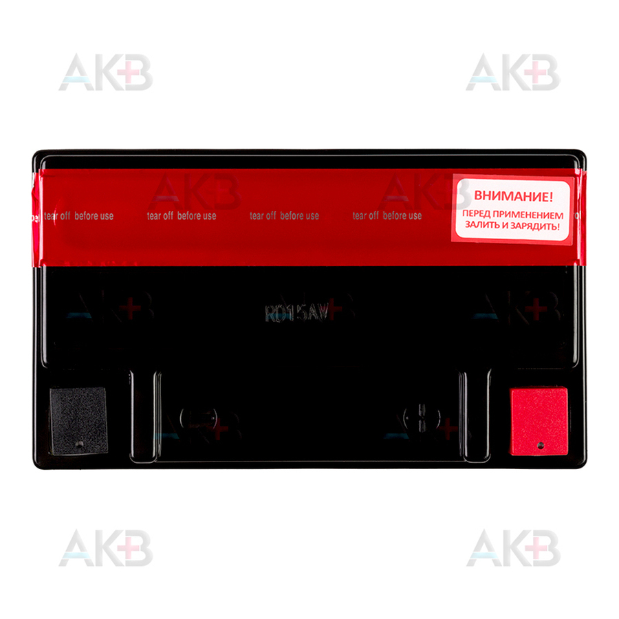Мото аккумулятор RDrive YTX14L-BS 12V 12Ah 200А обр. пол. AGM сухозаряж. (150x87x145) eXtremal SILVER