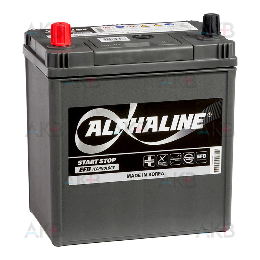 Автомобильный аккумулятор Alphaline EFB 55B20R 40L (420A 187x127x220) M42R Start-Stop