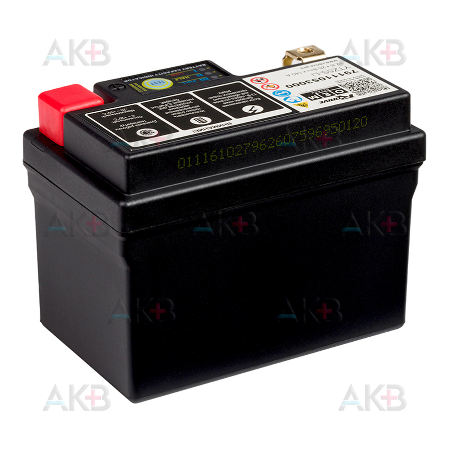 Мото аккумулятор Rdrive OEM Детали YTZ5S-Li 12V 2Ah 26 Втч 140А обр. пол. (113x70x105) LiFePO4 79111053000 KTM
