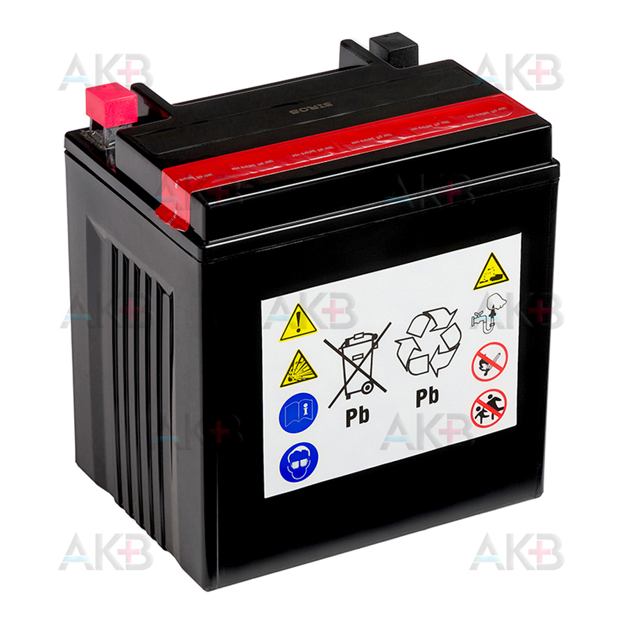 Мото аккумулятор Аккумулятор HARD YIX30L Extreme Line 12V 31 Ah 385А (168x126x175) CT 1231 обр. пол. AGM сухоз.