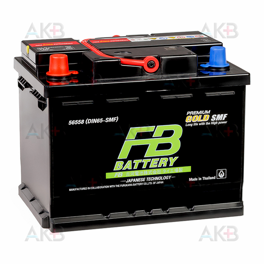 Автомобильный аккумулятор FB Premium Gold SMF 65 Ач 580A прям. пол. (242х175х190) LN2R DIN 65R