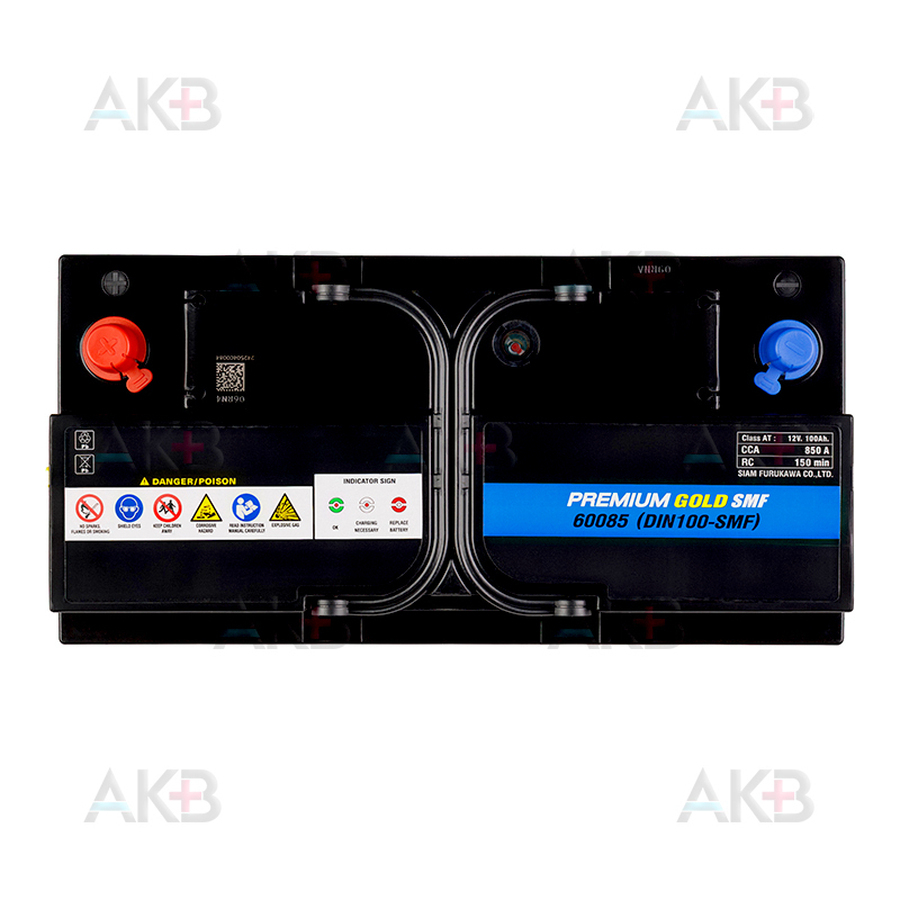Автомобильный аккумулятор Аккумулятор FB Premium Gold SMF 100 Ач 850A обр. пол. (353х175х190) LN5 DIN 100