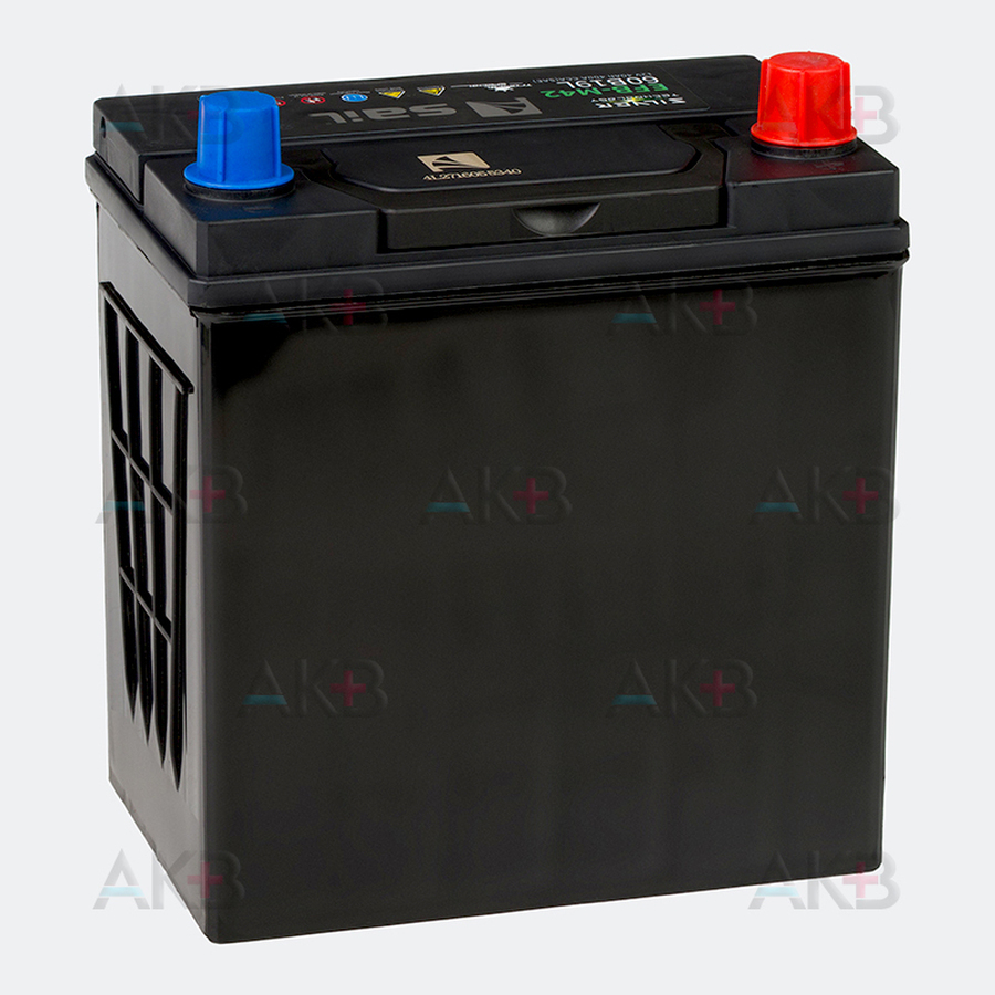 Автомобильный аккумулятор SAIL EFB 60В19L (M42) 40 Ач 400A обр. пол. (187x127x225) станд. клеммы