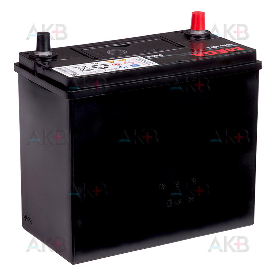 Автомобильный аккумулятор Аккумулятор MEGA START 60B24R 50Ah 430A прям. пол. (237x127x225) узкие клеммы