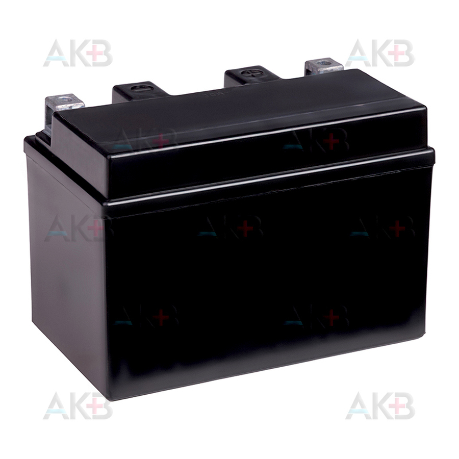Мото аккумулятор UniPLUS AGM EB12A-4-1  | 10Ah 145А (150x87x105) High Performance прям. пол.