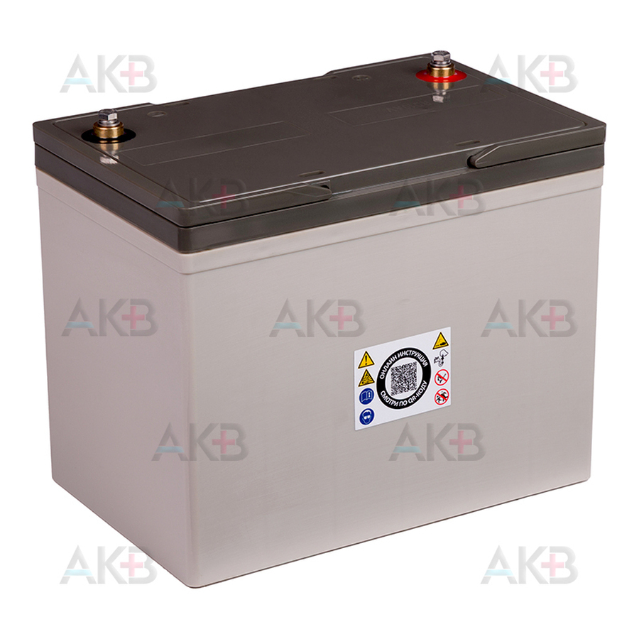Автомобильный аккумулятор RDrive Electro Marine AGM EMA12-80 80Ah 800A (260x168x214) прям. пол.