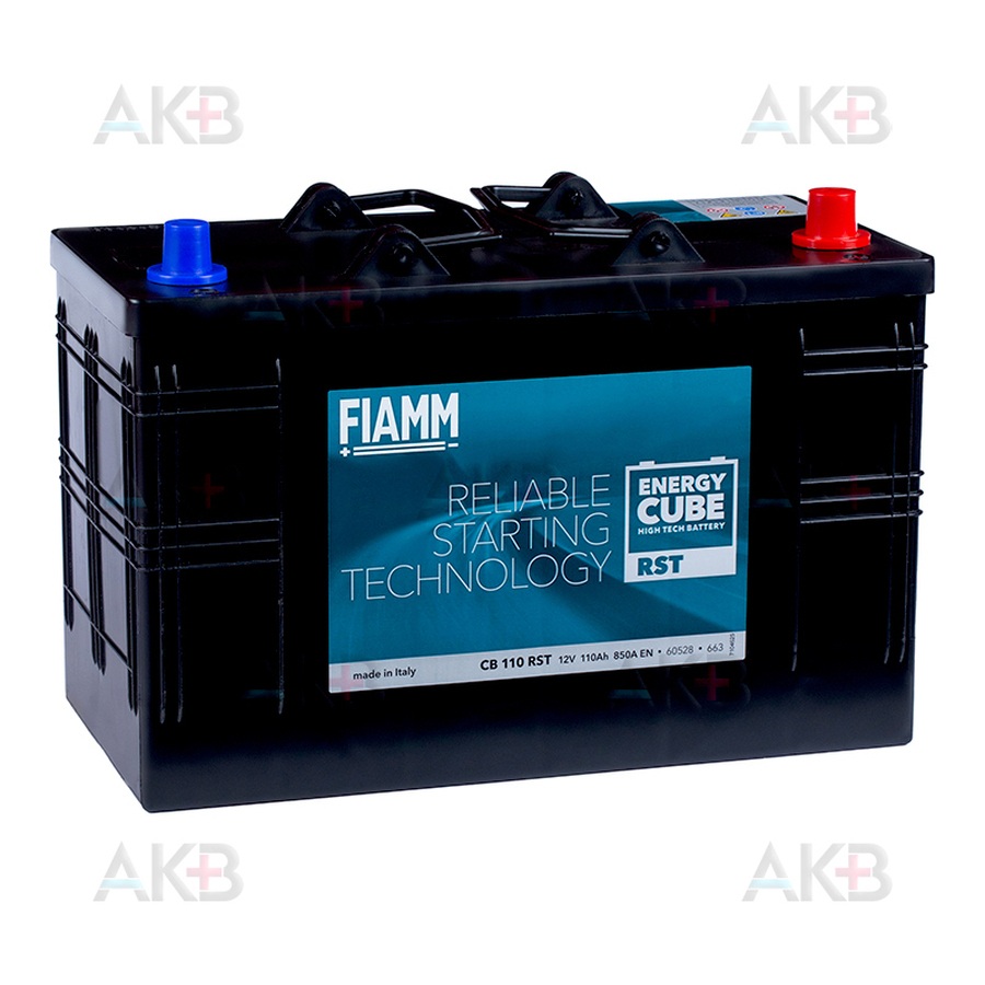 Автомобильный аккумулятор Fiamm Energy Cube 110R 850A 330x171x241