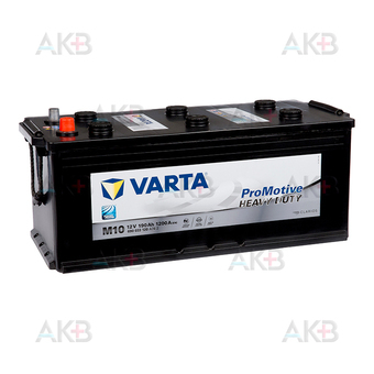 Varta Promotive Black M10 190 рус 1200A 524x239x240