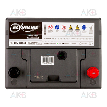 Автомобильный аккумулятор Alphaline EFB 90D23L 65R (670A 230x168x220) Q85 Start-Stop. Фото 1