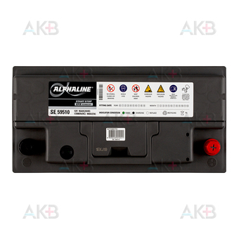 Автомобильный аккумулятор Alphaline EFB 95R (900A 353x175x190) SE 59510 Start-Stop. Фото 1