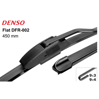 DENSO DFR-002 - 450мм/18 (бескаркасная универсальная)