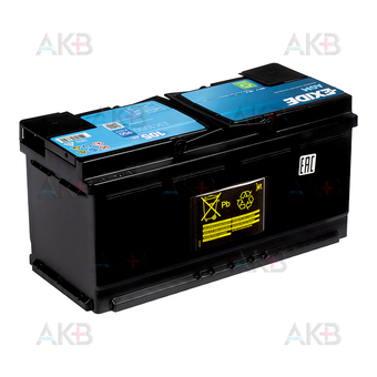Автомобильный аккумулятор Exide Start-Stop AGM 105R (950А 393x175x190) EK1050. Фото 2