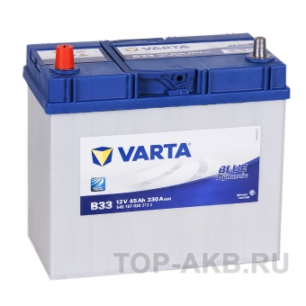 Varta Blue Dynamic B33 45L 330A 238x129x227 уз. кл.