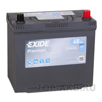 Exide Premium 45R (390A 238x129x227) EA456