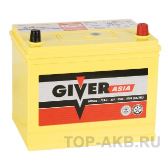 Giver 80D26L (75R 610A 260x173x225)