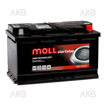 Moll AGM 80R Start-Stop 800A 315x175x190