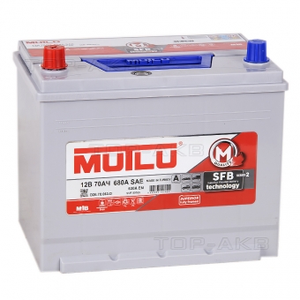 Mutlu SMF M2 Mega 80D26FR бортик 70L 630А (261x173x225) D26.70.063.D