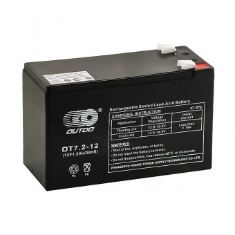 OUTDO VRLA 12V 7.2 Ah (OT7.2-12) 151x65x94