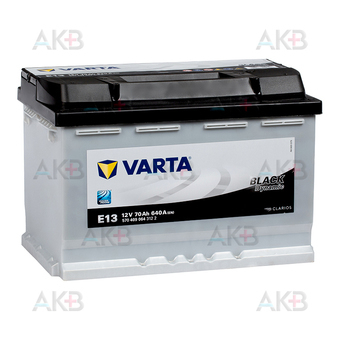 Varta Black Dynamic E13 70R 640A 278x175x190