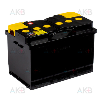 Автомобильный аккумулятор Tyumen Battery Standard 75 Ач обр. пол. 660A (278x175x190). Фото 2