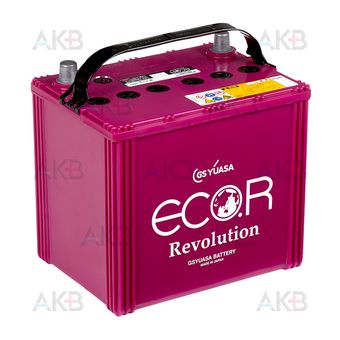 Автомобильный аккумулятор GS YUASA ER 95D23L (70R 650A 233x173x227) ECO.R Revolution Start-Stop Q-85. Фото 2