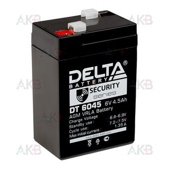 Delta DT 6045, 6V 4.5Ah (70x48x102)