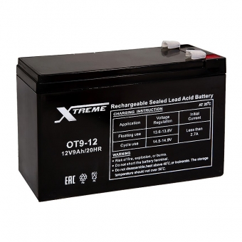 Xtreme VRLA 12V 9 Ah (OT9-12) 151x65x94