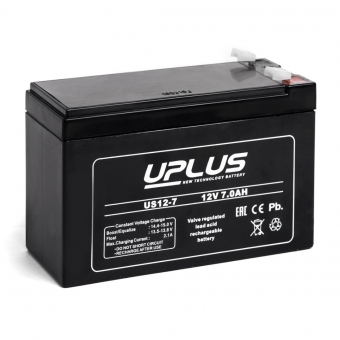 Uplus US12-7 | 12V 7 Aч (151x65x94)