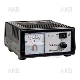 Зарядное устройство Вымпел 20 (автомат, 0-7А, 7,5/15/19В стрелочн. амперм.). Фото 1