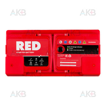 Автомобильный аккумулятор Red 100R (900A 353x175x190). Фото 1