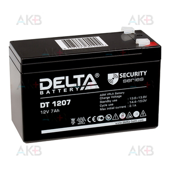 Delta DT 1207, 12V 7Ah (151x65x94)