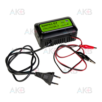 Зарядное устройство Вымпел 07 (автомат, 1.2А, 12В для гелевых и кислотных АКБ). Фото 1