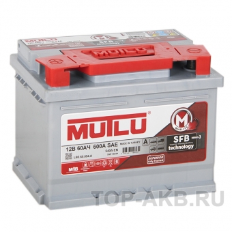 Автомобильный аккумулятор Mutlu Calcium Silver 60L 540A 242x175x190