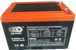 OUTDO VRLA 12V 16 Ah (6-DZM-13) e-byke 151x98x95